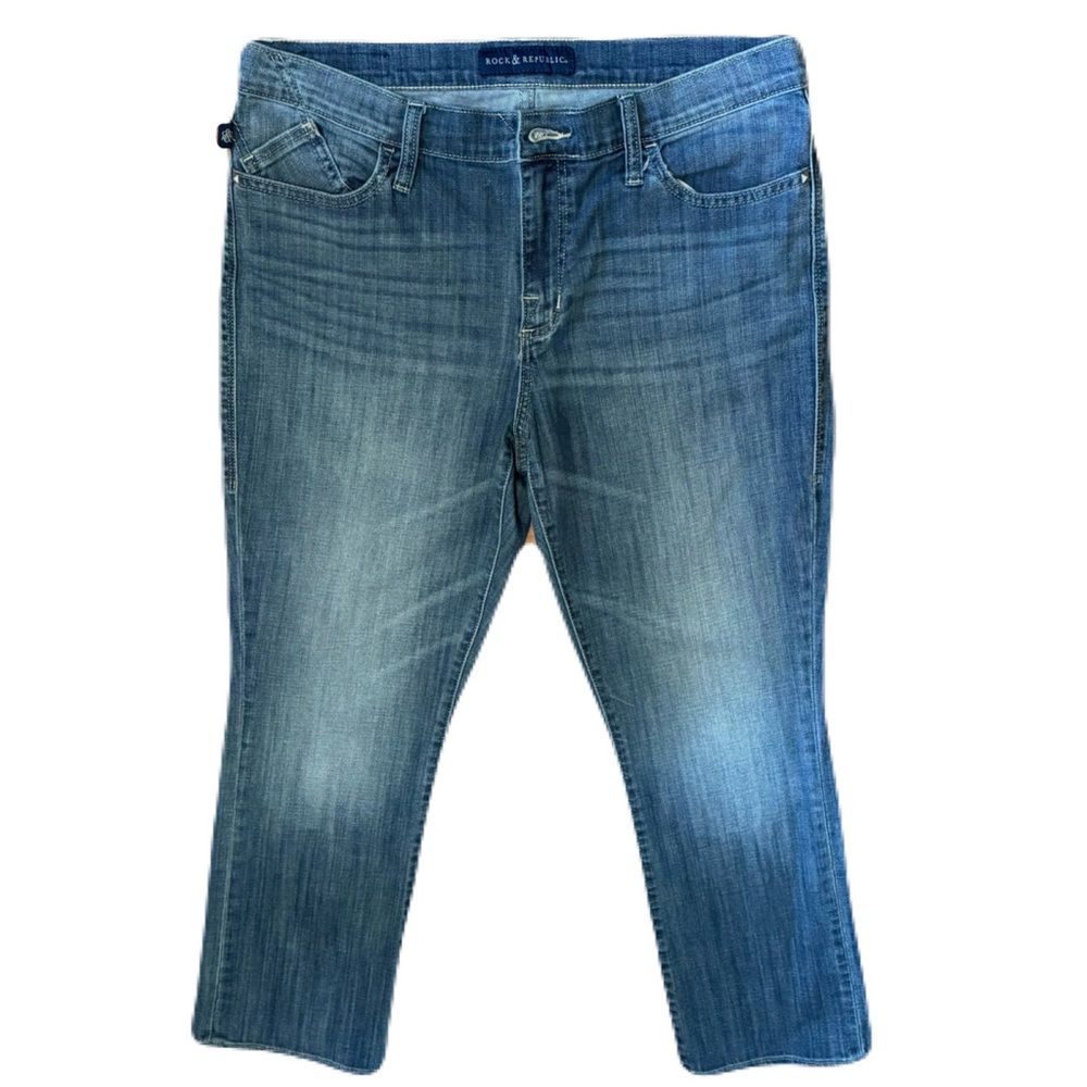 Rock & Republic Kendall Capri Jeans Size 14